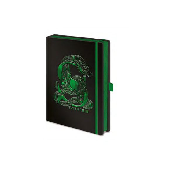 Pyramid Premium A5 Notebooks - Harry Potter (Slytherin Foil)-SR72696