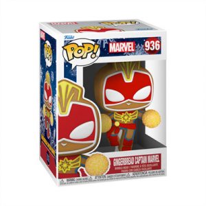 Funko POP! POP Marvel: Holiday- Captain Marvel-FK50661