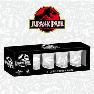 Jurassic Park set of Shot Glasses-UV-JP117