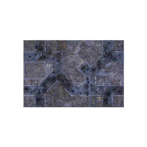 Kraken Wargames Gaming Mat - Warzone City 6x4 Gaming Mat 2.0-KWG-64-64