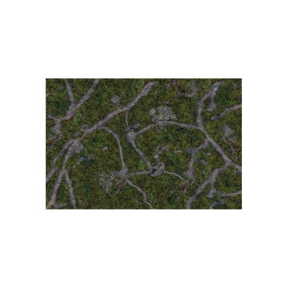 Kraken Wargames Gaming Mat - Ancient Green 6x4 Gaming Mat 2.0-KWG-64-2