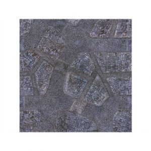 Kraken Wargames Gaming Mat - Cobblestone City 4x4 Gaming Mat 2.0-KWG-44-8