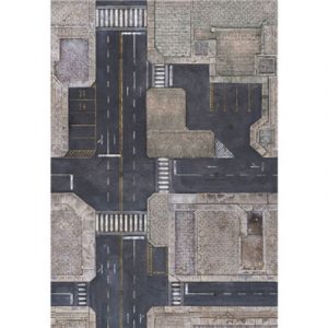 Kraken Wargames Gaming Mat - Urban Zone 6x4 Gaming Mat-KWG-64-63