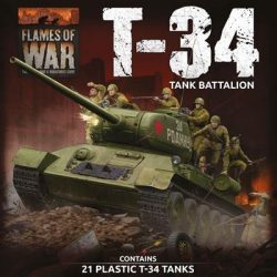 Flames Of War - Soviet LW T-34 Army Deal (Plastic) - EN-SUAB12