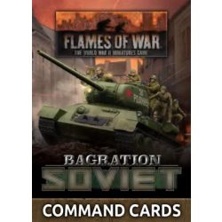 Flames Of War - Bagration: Soviet Command Cards (42x Cards) - EN-FW266C