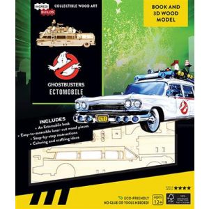 IncrediBuilds: Ghostbusters: Ectomobile Book and 3D Wood Model - EN-98422