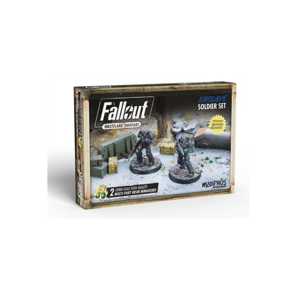 Fallout: Wasteland Warfare - Enclave: Soldier Set - EN-MUH052036