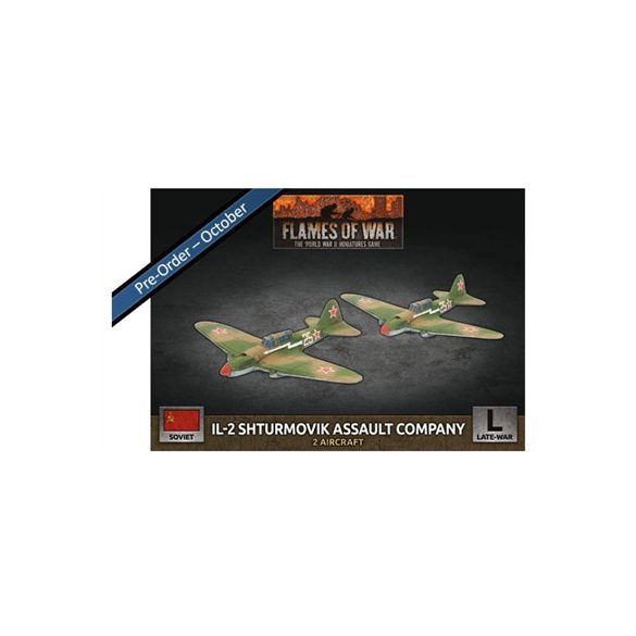 Flames of War - IL-2 Shturmovik Assault Company (x2 Plastic)-SBX77