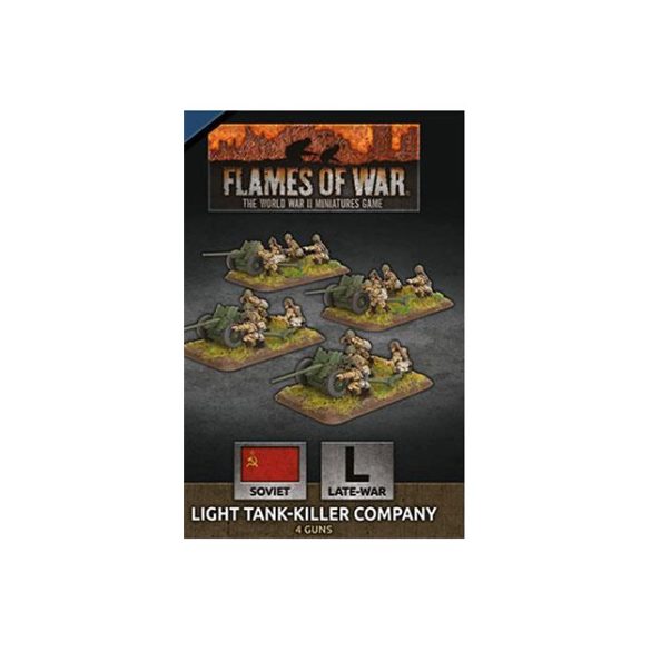 Flames of War - Light Tank-Killer Company (x4 Plastic)-SBX70