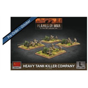 Flames of War - Heavy Tank-Killer Company (x4 Plastic)-SBX71