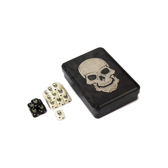 Skull Dice Tin (20 Dice)-GFG003