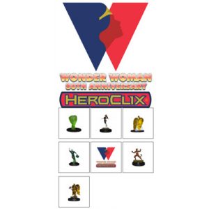 DC Comics HeroClix: Wonder Woman 80th Anniversary Booster Brick - EN-WZK84000