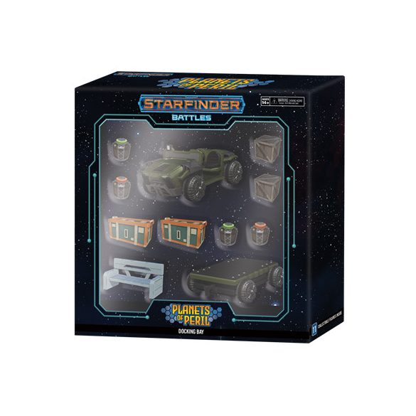 Starfinder Battles: Planets of Peril Docking Bay Premium Set-WZK99004