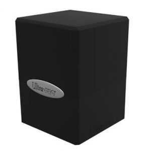 UP - Deck Box - Satin Cube - Jet Black-15585
