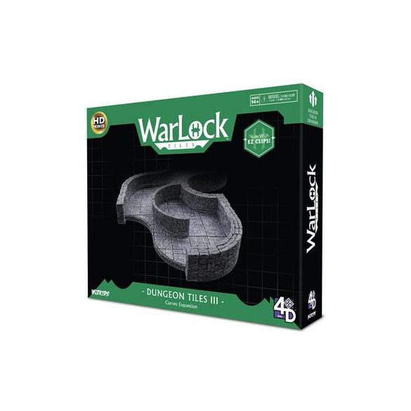 WarLock Tiles: Dungeon Tile III - Curves-WZK16516