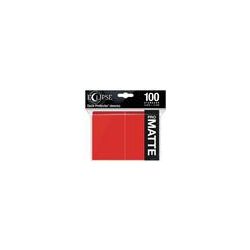 UP - Eclipse Matte Standard Sleeves: Apple Red (100 Sleeves)-15616