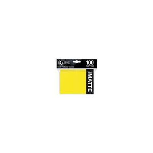 UP - Eclipse Matte Standard Sleeves: Lemon Yellow (100 Sleeves)-15620