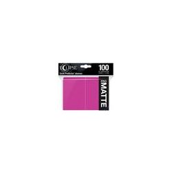 UP - Eclipse Matte Standard Sleeves: Hot Pink (100 Sleeves)-15621