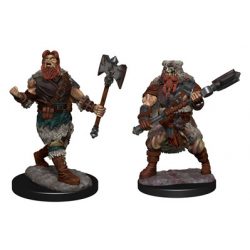 D&D Nolzur's Marvelous Miniatures: Human Barbarian Male - EN-WZK90224