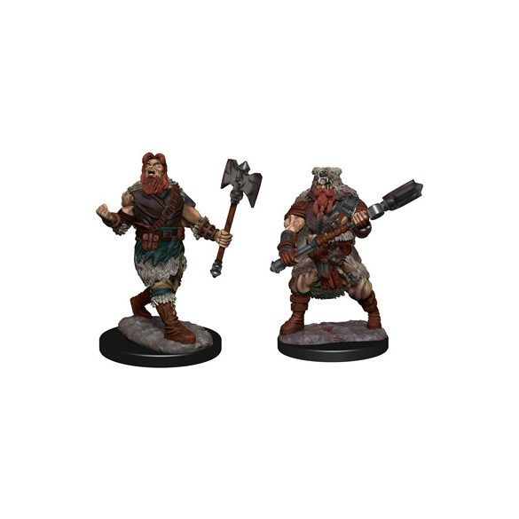 D&D Nolzur's Marvelous Miniatures: Human Barbarian Male - EN-WZK90224