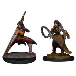 D&D Nolzur's Marvelous Miniatures: Human Monk Female-WZK90225