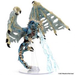 D&D Icons of the Realms Miniatures: Boneyard Premium Set - Blue Dracolich (Set 18) - EN-WZK96038