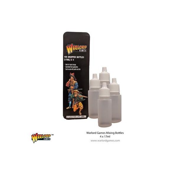 Warlord Mixing Bottles (4) x 17ml-843419916