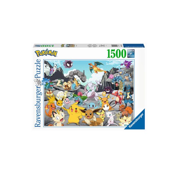 Ravensburger Puzzle - Pokémon Classics - 1500pc - DE/NL/SP/FR/IT/EN-16784