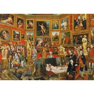 Puzzle: Zoffany - The Tribuna of the Uffizi (1000 Teile)-PIA5522