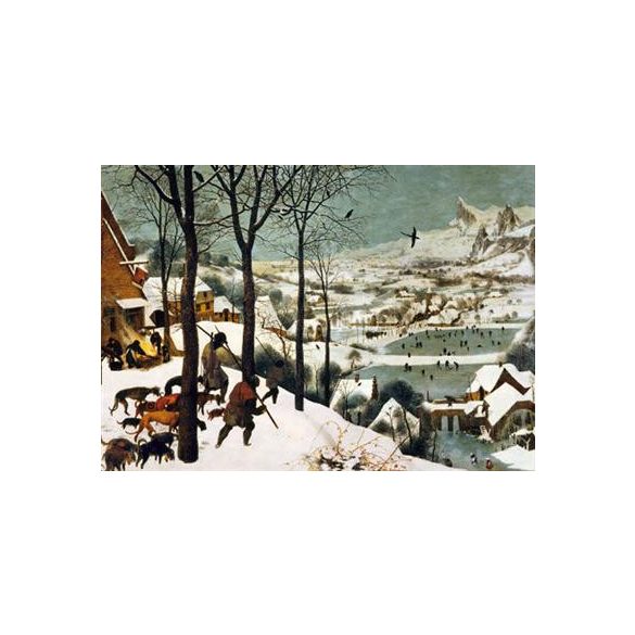 Puzzle: Bruegel - Jäger im Schnee (1000 Teile)-PIA5523