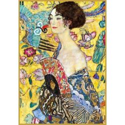 Puzzle: Klimt - Dame mit Fächer (1000 Teile)-PIA5527