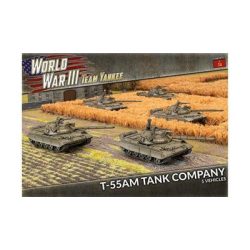 World War III Team Yankee - T-55AM Tank Company (x5 Plastic)-TSBX22