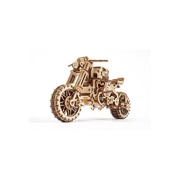 Ugears - Scrambler UGR-10 with Sidecar-70137