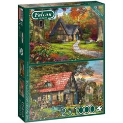 The Woodland Cottage - 2x 1000 Teile-11294