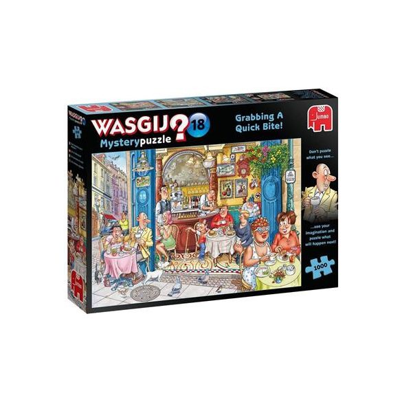 Wasgij Mystery 18 - Greifen Sie zu! - 1000 Teile-19179