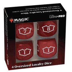 UP - Deluxe 22MM Mountain Loyalty Dice Set with 7-12 for Magic: The Gathering-18607