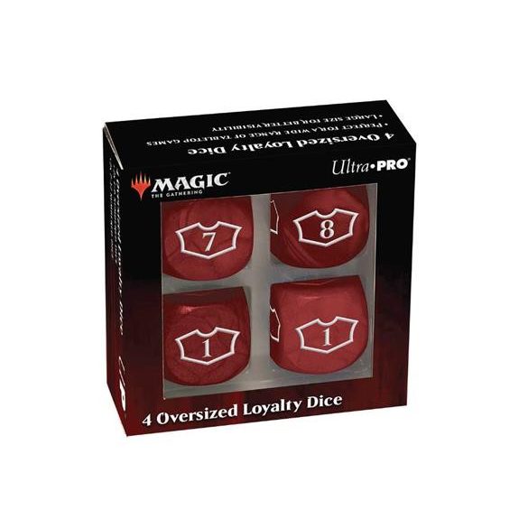 UP - Deluxe 22MM Mountain Loyalty Dice Set with 7-12 for Magic: The Gathering-18607