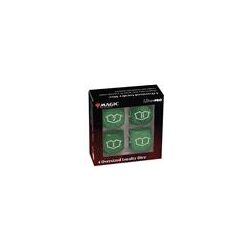 UP - Deluxe 22MM Forest Loyalty Dice Set with 7-12 for Magic: The Gathering-18608
