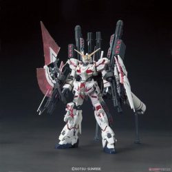 GUNDAM - HGUC 1/144 FULL ARMOR UNICORN GUNDAM (DESTROY MODE/RED COLOR Ver.)-MK60403