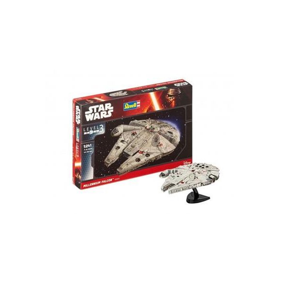 Revell: Star Wars - Millennium Falcon (1:241) - EN/DE/FR/NL/ES/IT-03600