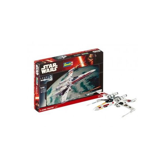 Revell: Star Wars - X-wing Fighter (1:112) - EN/DE/FR/NL/ES/IT-03601