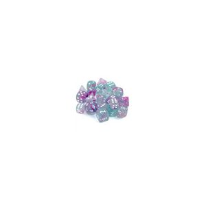 Chessex Tens d10 Sets - Nebula TM Wisteria/white Luminary Set of Ten d10's-27345