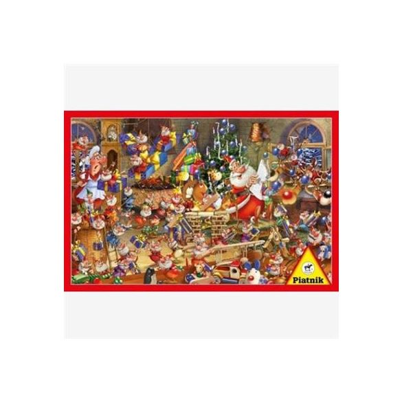 Puzzle: Christmas Chaos (1000 Teile)-PIA5379