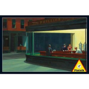 Puzzle: Hopper - Nachtschwärmer (1000 Teile)-PIA5384