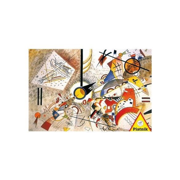 Puzzle: Kandinsky - Bustling Aqarelle (1000 Teile)-PIA5396