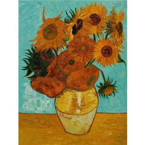 Puzzle: Van Gogh - Vase mit Sonnenblumen (1000 Teile)-PIA5617