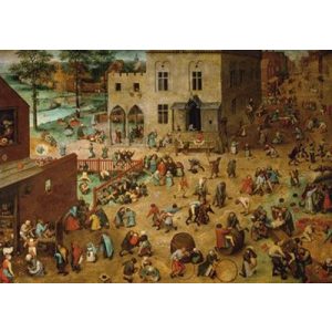 Puzzle: Bruegel - Kinderspiele (1000 Teile)-PIA5677
