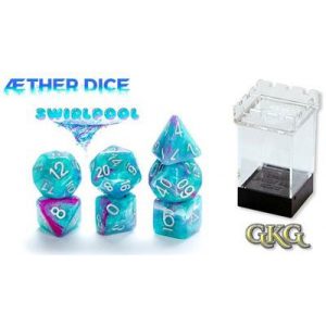 Aether Dice Swirlpool (7 Dice Set)-GKGAE317