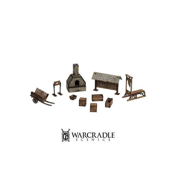 Warcradle Scenics: Gloomburg - Scatter Terrain-WSA840030