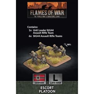 Flames Of War Escort Platoon (x30 Figs Plastic) - EN-GE788